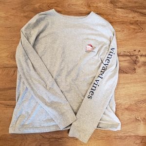 Vineyard Vines Merry Christmas Long Sleeve Medium
